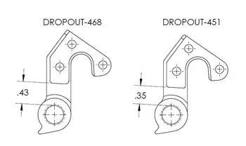 DROPOUT-451 2BKOOL  - High quality bicycle products