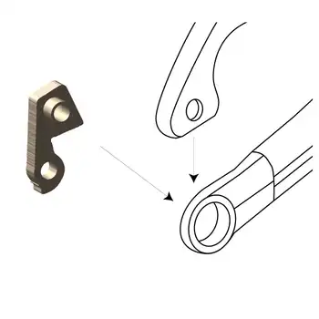 DROPOUT-132 2BKOOL  - High quality bicycle products