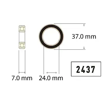 SB-24X37CH-1 2BKOOL  - High quality bicycle products