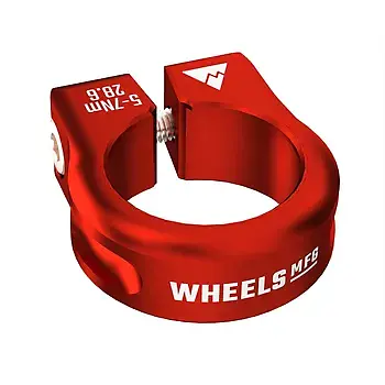 Red - Seat Post Collar 28.6mm - 2BKOOL  - High quality bicycle products