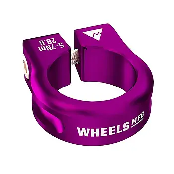 Purple - Seat Post Collar 28.6mm - 2BKOOL  - High quality bicycle products