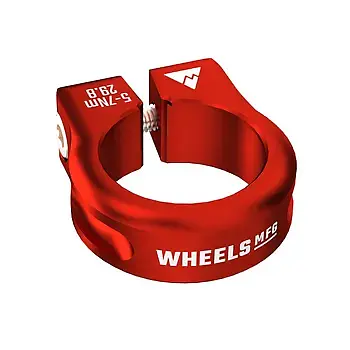 Red - Seat Post Collar 29.8mm - 2BKOOL  - High quality bicycle products