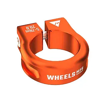 Orange - Seat Post Collar 29.8mm - 2BKOOL  - High quality bicycle products