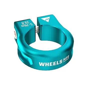 Teal - Seat Post Collar 29.8mm - 2BKOOL  - High quality bicycle products