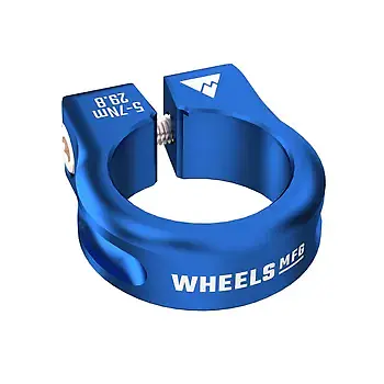 Blue - Seat Post Collar 29.8mm - 2BKOOL  - High quality bicycle products