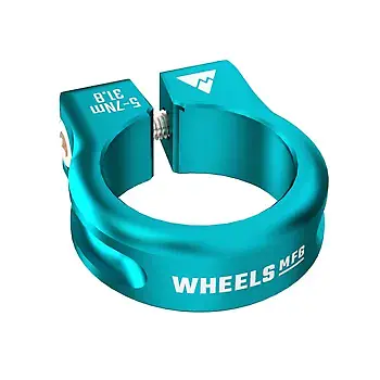 Teal - Seat Post Collar 31.8mm - 2BKOOL  - High quality bicycle products