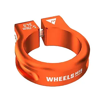 Orange - Seat Post Collar 34.9mm - 2BKOOL  - High quality bicycle products